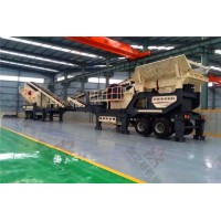 國內組合型建筑垃圾移動破碎機