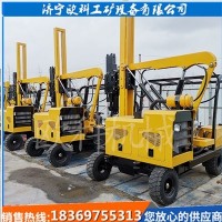 水泥樁破樁機圍欄打樁機氣動鑿巖引孔打樁機
