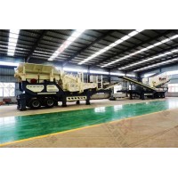 云南移動制砂機價格 大型輪胎式碎石機