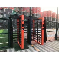 慶陽室外球場全高轉閘無人值守收費系統掃閘機上方場館二維碼購票開閘